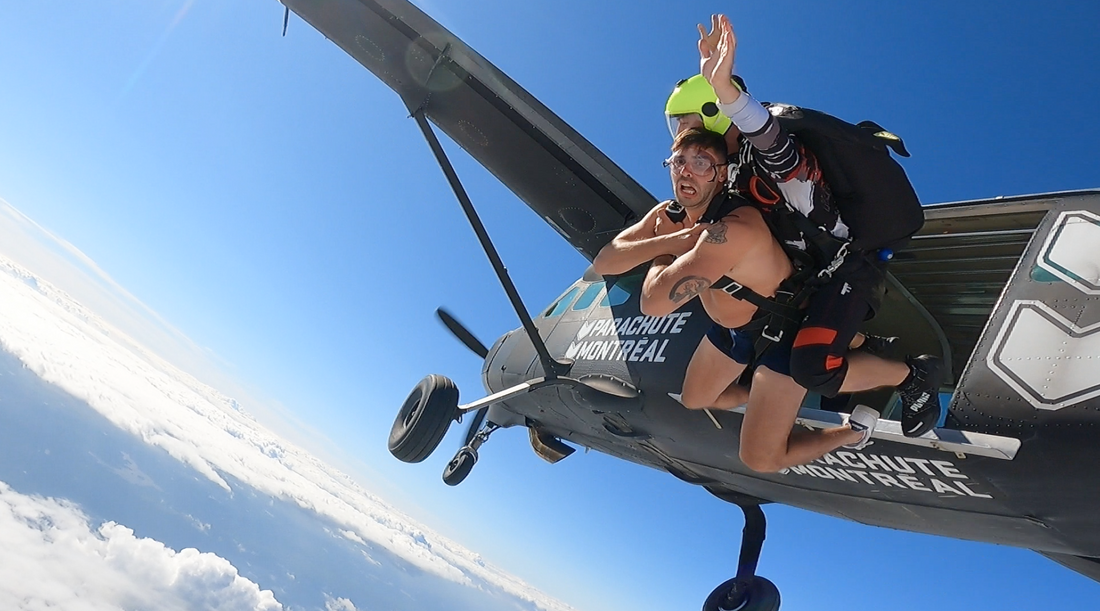 Ultimate Underwear Test: 13,000 Foot Skydive