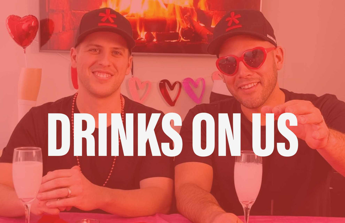The drinks are on us this Valentine's Day!