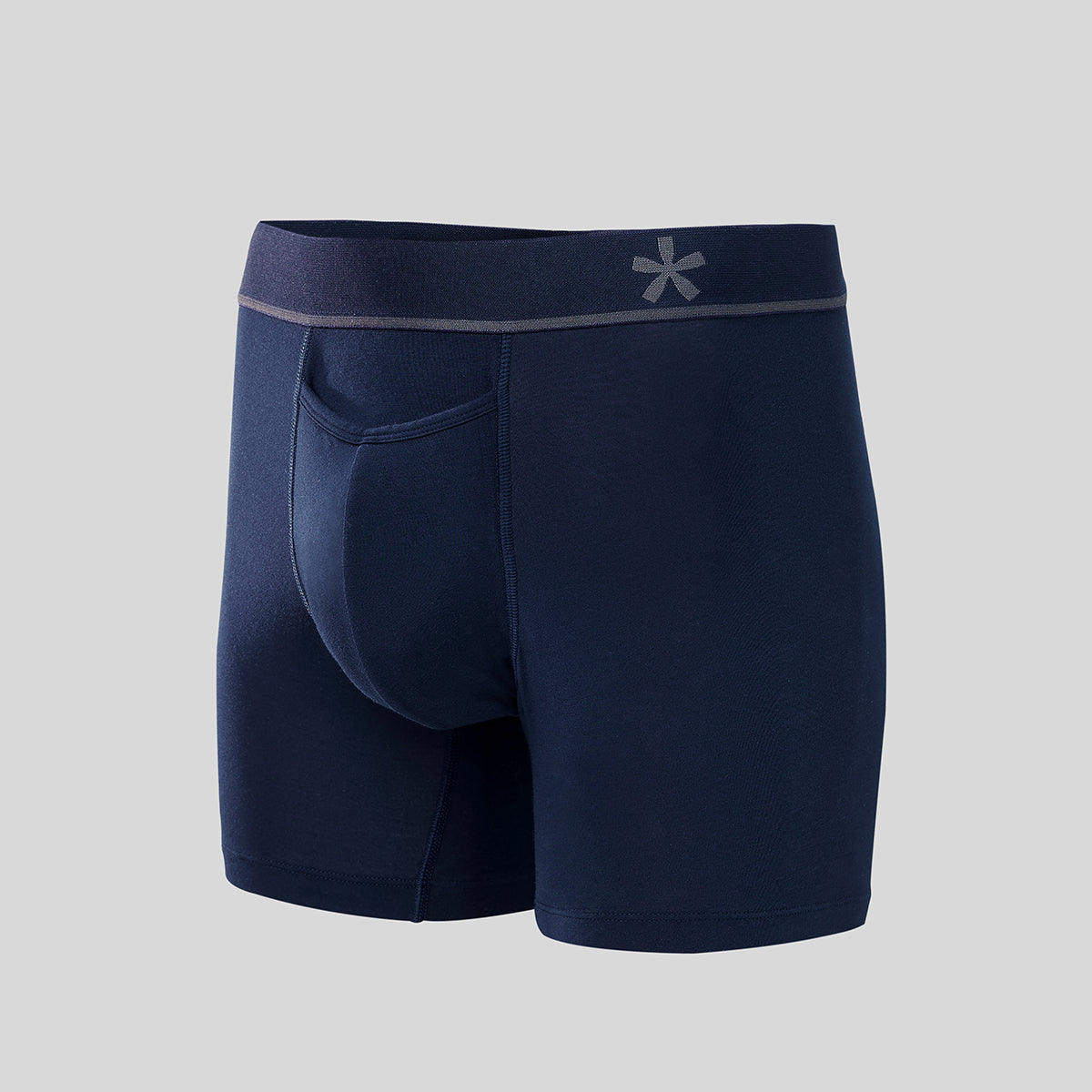 Men's Basic All-cotton Boxers Blue 44