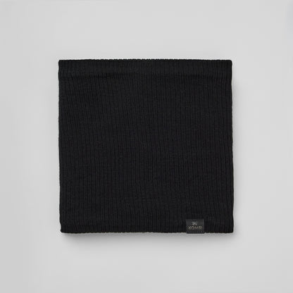 Back view of the black Neck Warmer.