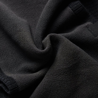 Close up of the soft fleece lining.