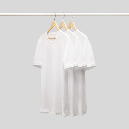 Pack of 3 White T-Shirts