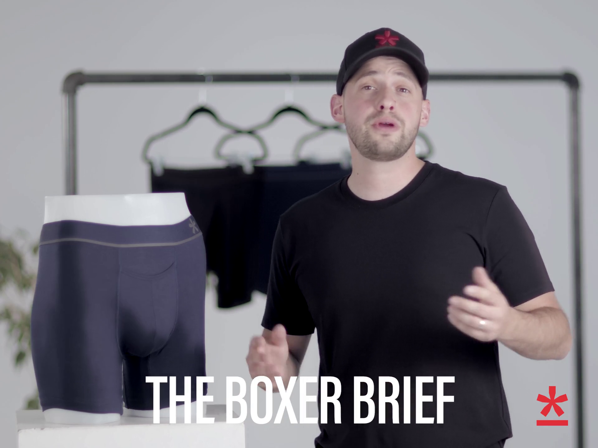 Load video: Video describing the boxer brief features